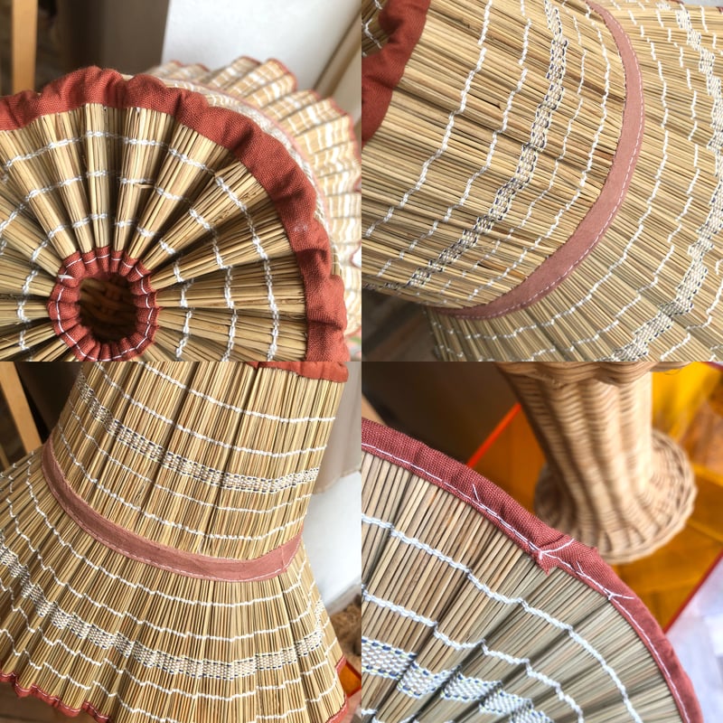 60〜70s foldable straw hat | Nia vintage
