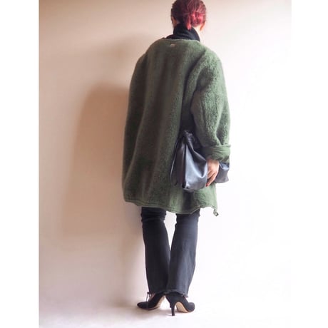 Swedish army M-59 reversible boa liner coat