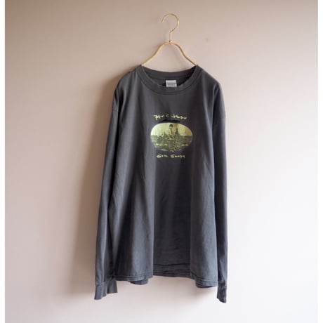 90s〜 "GILDAN" print damage long t-shirts