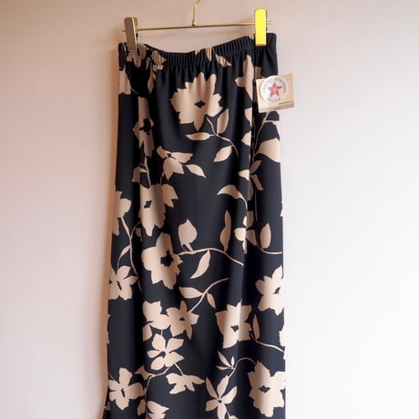 "NOTATIONS" floral maxi skirt