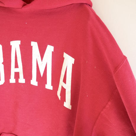 70〜80s "Russel Athletic" damage hoodie sweat