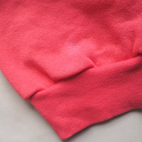 90s "Fruit Of The Loom" flocky print sweat