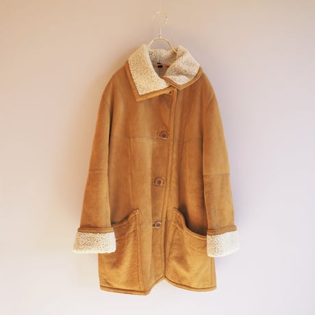 made in New Zealand "BONZ" mouton coat