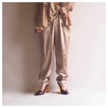 "Craig Clothing Co." satin easy pants
