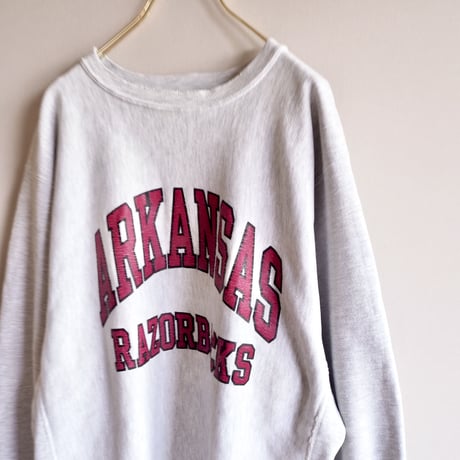 90s champion reverse weave logo sweat