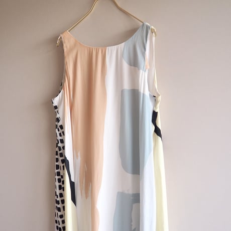 "Chico's" abstract sleeveless maxi dress