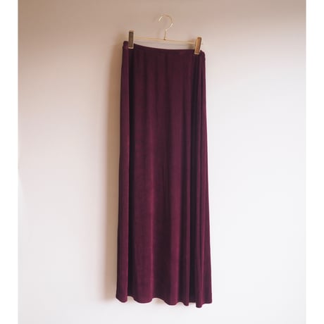 "CLIO" elastic easy maxi skirt