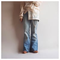 70s made in USA Levi's 646 cutoff denim