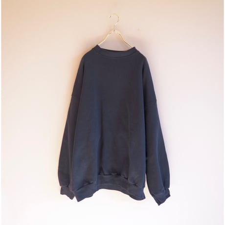 90s "Tultex" black oversized plain sweat