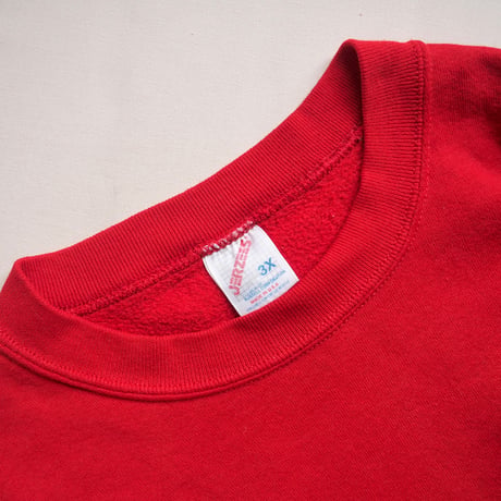 80〜90s "JERZEES" oversized plain sweat