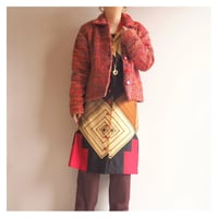"Karen Hart" multi color tweed jacket