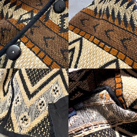 "Nikki Saggaro" ethnic tapestry jacket