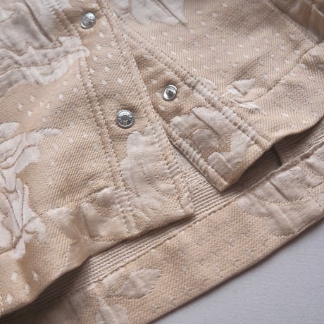 "GIANFRANCO FERRE" floral textured jacket