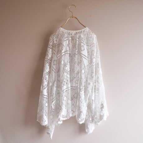 original remake filet lace blouse