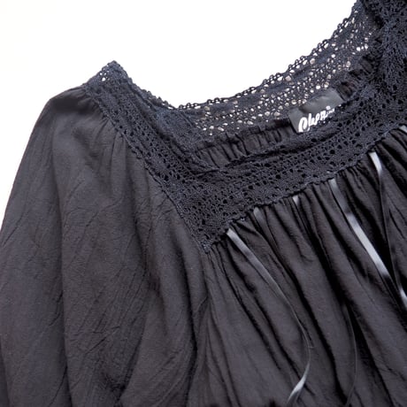 "CHEZ CALIFORNIA" cotton maxi dress