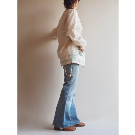 70s made in USA Levi's 646 cutoff denim