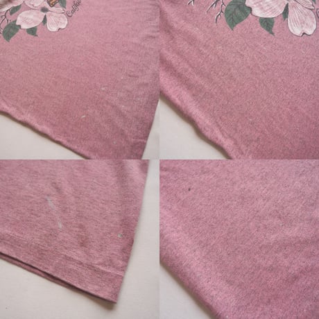 90s〜 "SIGNAL SPORTS" floral print t-shirts
