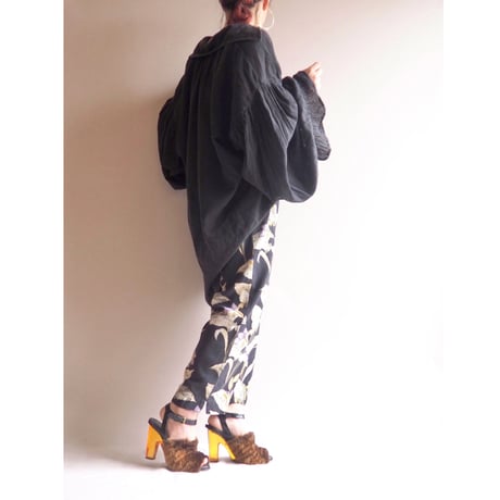 ”Coldwater Creek" floral silk easy pants