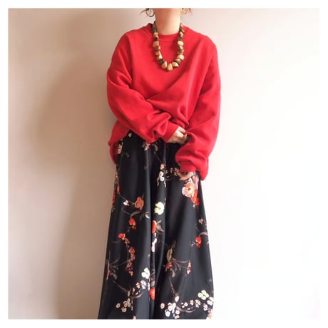 80〜90s "JERZEES" oversized plain sweat