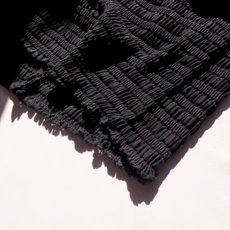 "Chico's Design" black creased maxi skirt