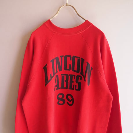 70〜80s "Sportswear" print sweatshirt