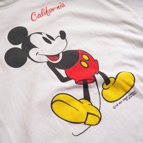 70〜80s "Velva Sheen" oversized mickey t-shirts