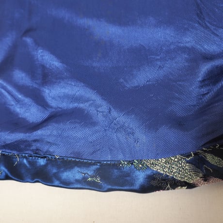 70s chinese brocade robe