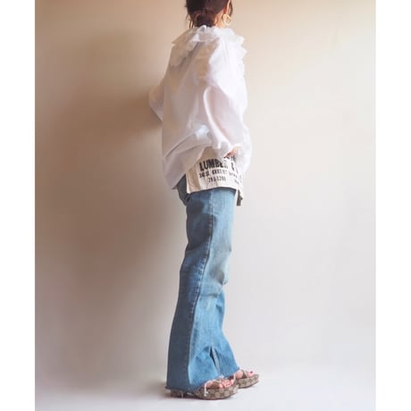 90s made in USA Levi's 646 cutoff denim