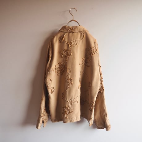 "Painted Pony" faux suède embroidered jacket