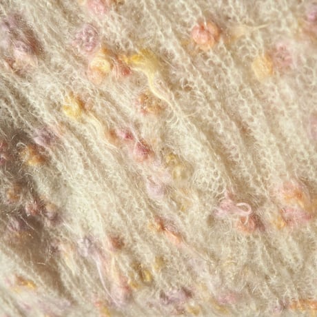 vintage fuzzy nep yarn sweater