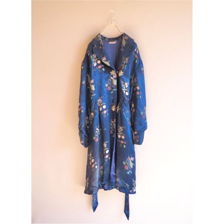 70s chinese brocade robe