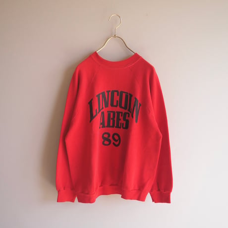 70〜80s "Sportswear" print sweatshirt