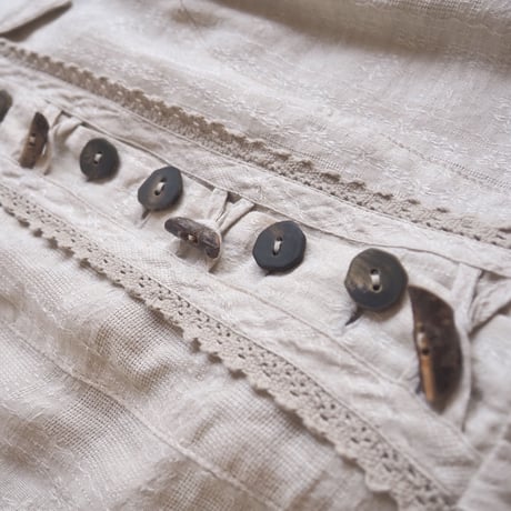 vintage folk linen sleeveless maxi dress