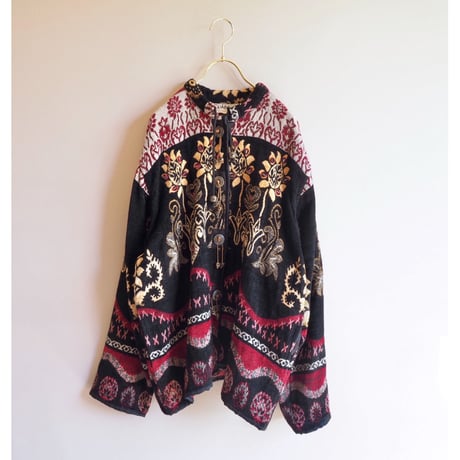 flashback floral tapestry jacket