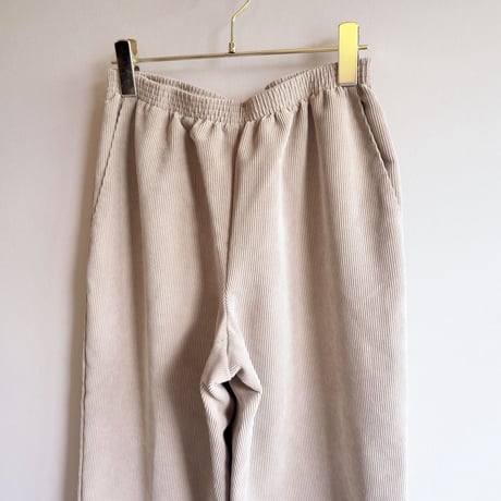 "Alfred dunner" beige corduroy easy pants