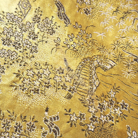 70s chinese brocade coat