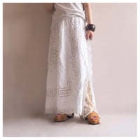 original remake lace maxi skirt