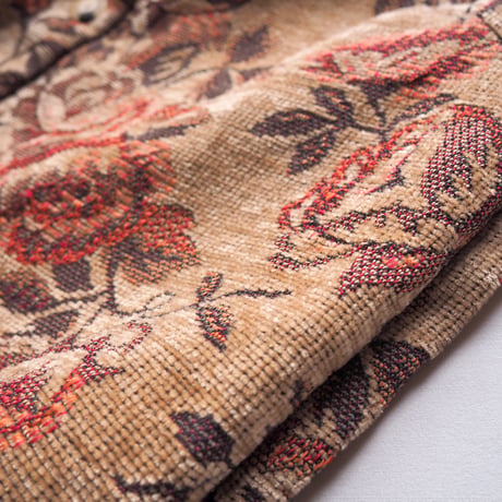 "Sag Harbor" floral tapestry jacket