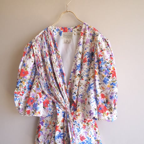 "Bern Shaw" floral cache coeur design blouse