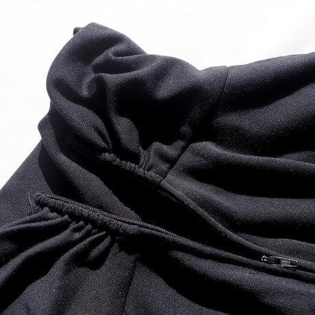 "POSITIVE ATTITUDE" turtleneck maxi dress