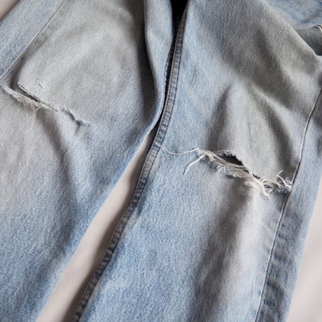 90s made in USA Levi's 501xx damage denim pants