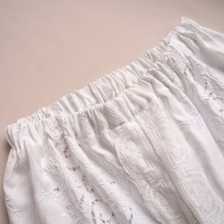 original remake lace maxi skirt