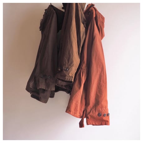 70〜80s Hungarian Army anorak (over dyed)