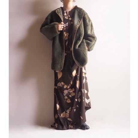 80s French Army dead stock M-64 boa liner jacket