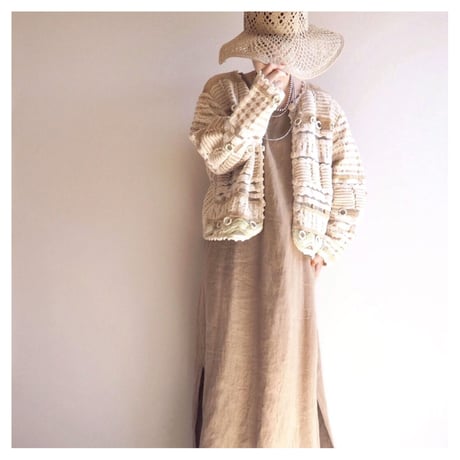 "Coldwater Creek" jute woven design jacket