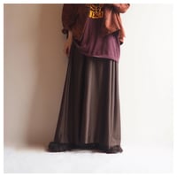 70s "Ship'n Shore" easy flare maxi skirt