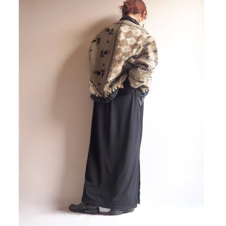 "Painted Pony" switching tapestry jacket