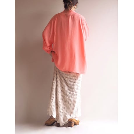 made in England "KappAhi" viscose blouse
