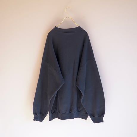 90s "Tultex" black oversized plain sweat
