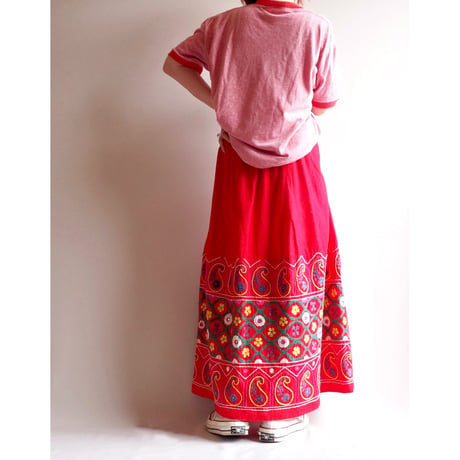 vintage embroidered banjara skirt